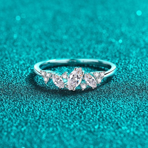 New marquise cut - marquise, moissanite