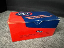 Vintage NOS Shure Model C58 Microphone Cable and Replacement Plug Assembly