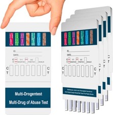 5x 10in1 Multi Drug Test Urine Test - Rapid Drug Test THC, Cocaine, Amphetamines