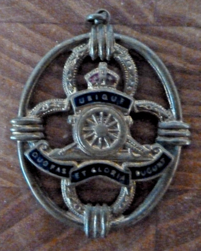 Royal artillery badge ubique - royal,