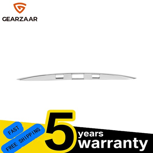 Rear chrome tailgate boot - rear,