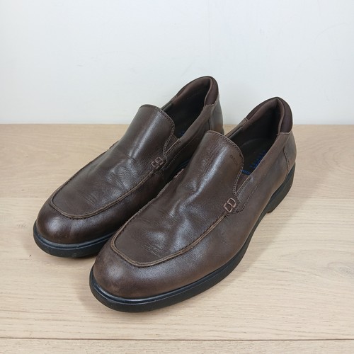 Geox loafers mens brown - geox,