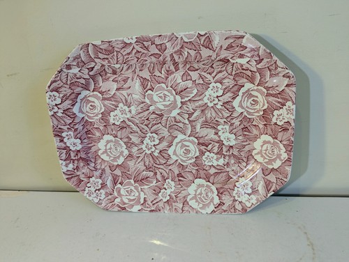 Burleigh pink victorian chintz - burleigh,