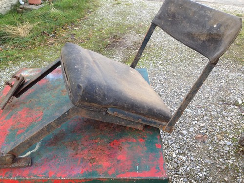 Vintage vehicle seat - vintage,