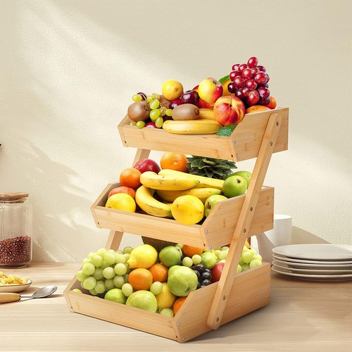 3tier bamboo kitchen storage - 3tier,