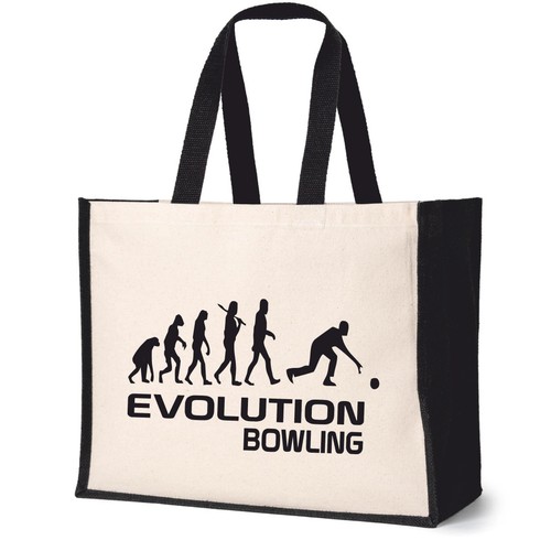 Evolution bowling tote bag - of,