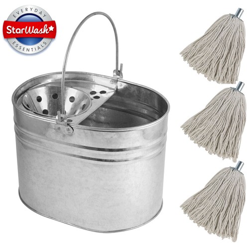 Heavy duty metal mop bucket - mop,