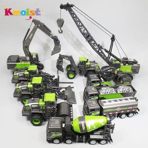 Dump truck excavator - dump,