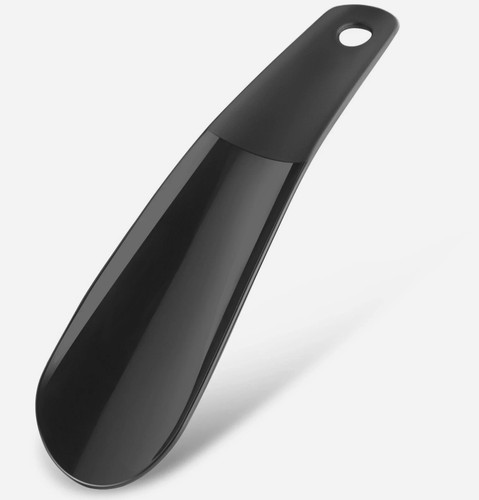 Black plastic shoe - black,