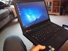 Thinkpad T420S Laptop 2.50 GHz Core i5 4GB RAM 128 / 64 GB SSDs - Dual Boot!!