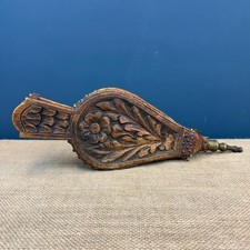 ANTIQUE HAND-CARVED WOODEN