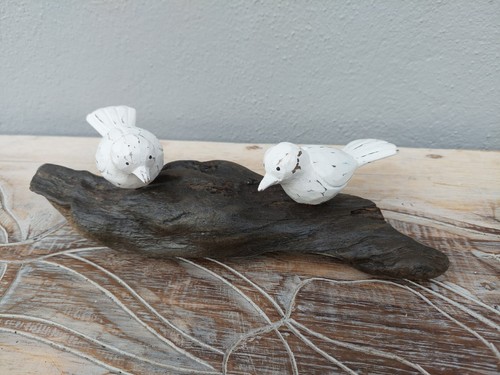 Shabby chic love birds - shabby,