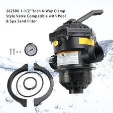 262506 1-1/2"Inch 6-Way Clamp