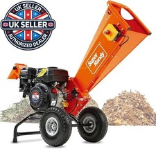 SuperHandy Wood Chipper Shredder Mulcher 196cc Motor Engine Heavy Duty