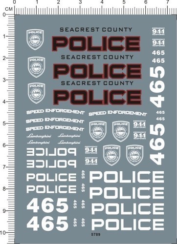 Water slide decals 24 - decals, 1/24
