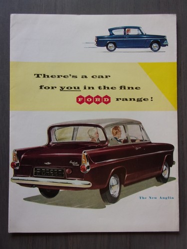 Ford range orig 1959 - 1959, uk