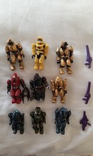 9 x Mega Bloks Halo Figures