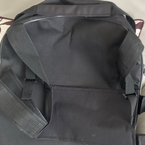 Black polyester canvas - black,