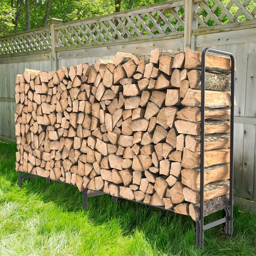 Strong firewood rack large log - rack,