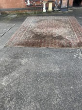 Antique Very Large Wool Area