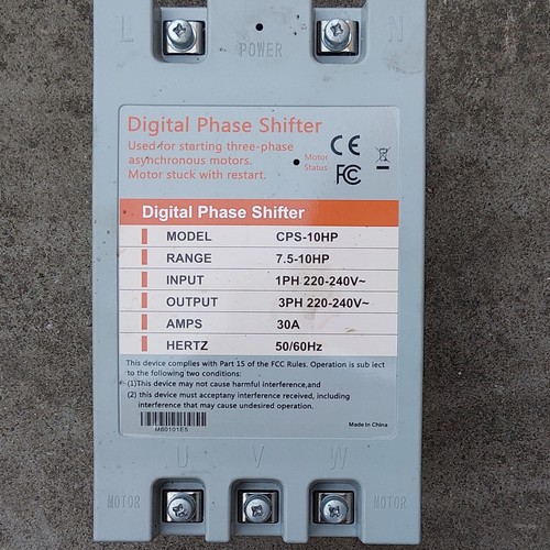 Digital static phase converter - digital,