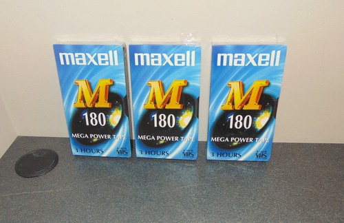 Maxell 180 hour blank - x3,