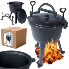 4l Cast Iron Cauldron Pot with