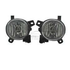 Fog Lights Audi A1 8X Hatchback 2010-2015 Oval Front Spot Lamps Left & Right