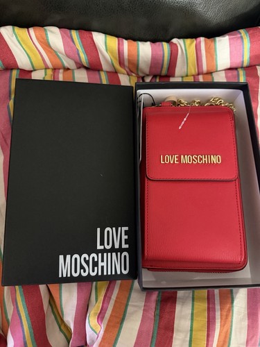Love moschino gold chain red - love,
