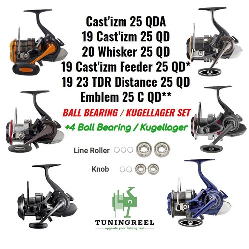 Upgrade set fishing reel daiwa - fishing,