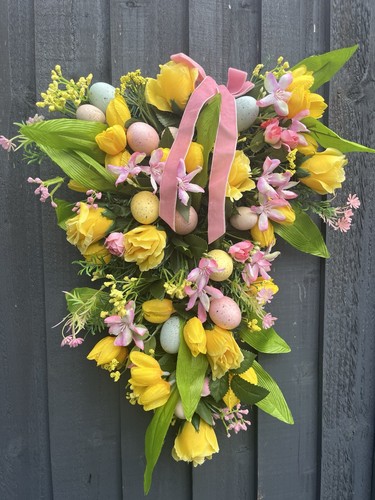 Easter spring swag - swag, wreath