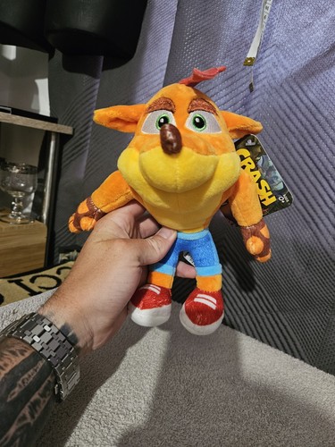 Crash bandicoot plush teddy - crash,