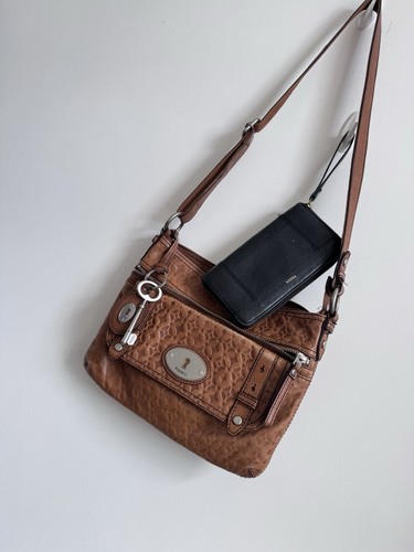 Fossil maddox tan leather - tan,