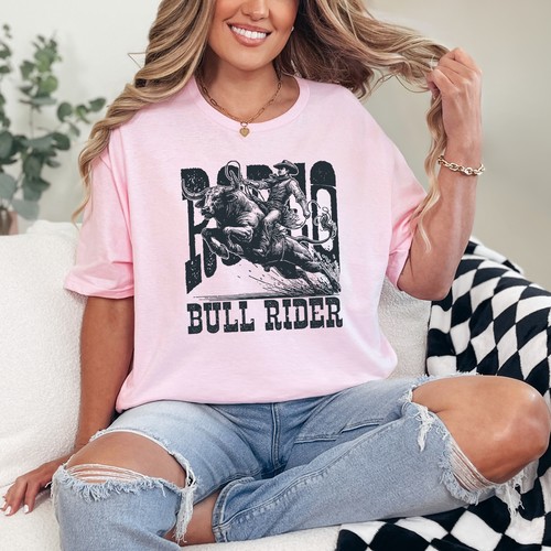 Rodeo bull rider womens - bull,