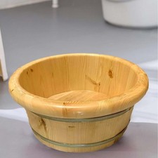 Wood Foot Bath Pedicure Tub