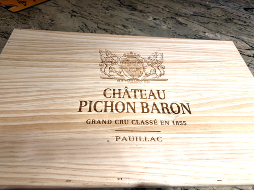 Chateau pichon baron wood - pichon,