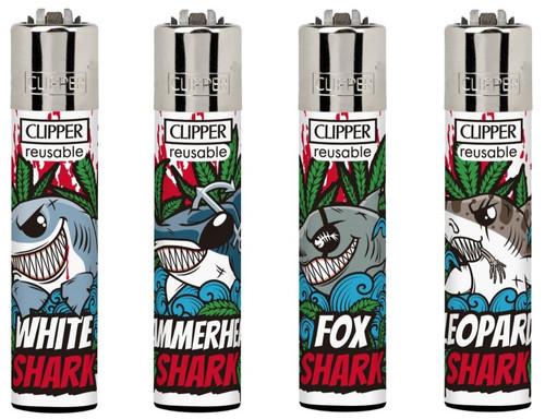Clipper lighters shark - 4,