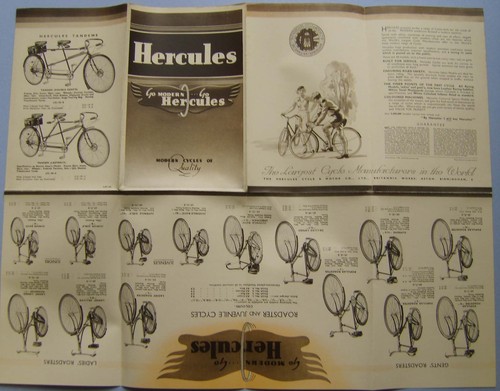Hercules bicycle range - bicycle,