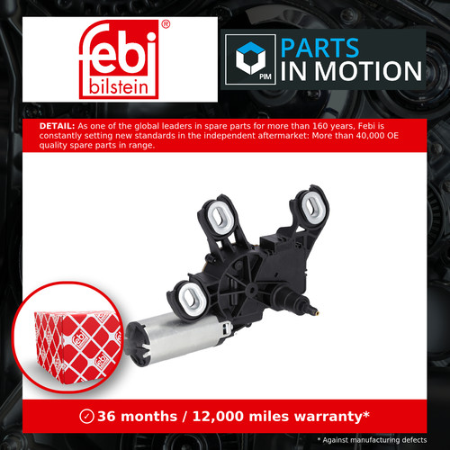 Wiper motor fits - motor, octavia