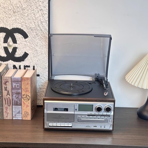 Vintage vinyl turntable - lp,
