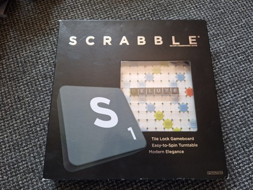 Mattel scrabble deluxe - deluxe, set