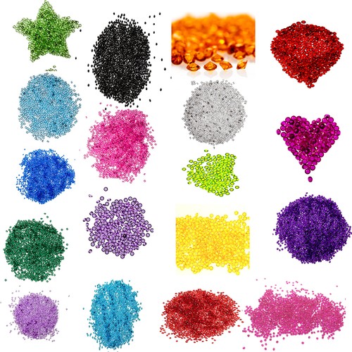Diamond confetti table top - diamond,