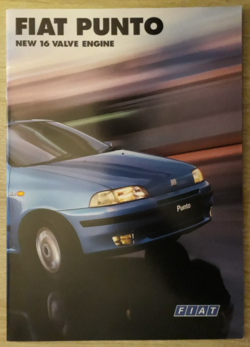 Fiat punto brochure 1998 - punto,
