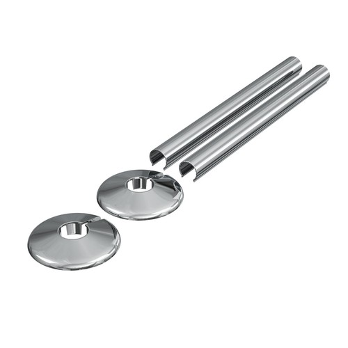 Clip radiator pipe covers - radiator,