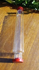 Vintage Glass Rolling Pin With