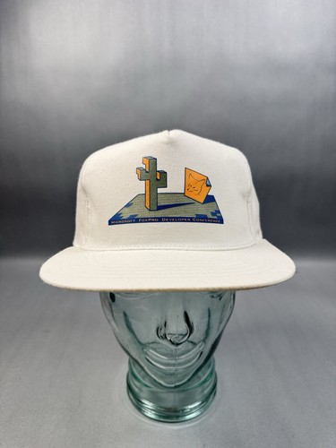 Microsoft hat cap snap - microsoft, back