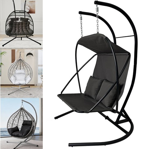 Hanging egg chair - hanging, +stand