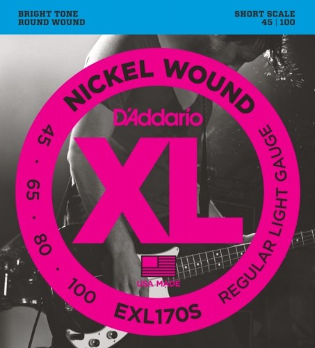 Bass guitar strings addario - bass,