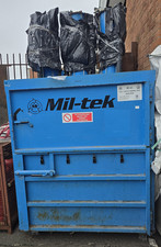 CARDBOARD PLASTIC BALER WASTE