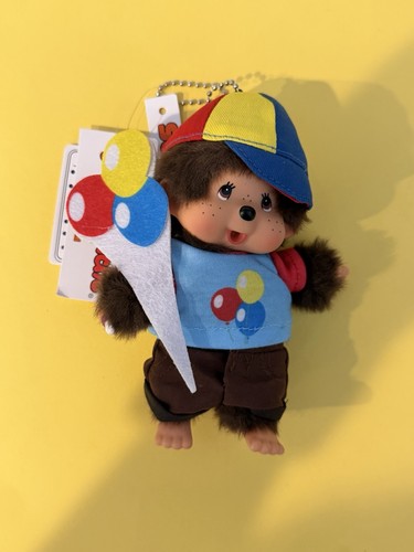 Monchichi keychain monchhichi - monchichi,